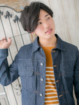 メンズヘア ビーセカンド 草加店(MENS HAIR B-2) ラフさがカッコイイ…抜け感ツーブロックマッシュQ