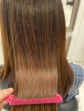 エスカーラ 表参道(THE ESCALA) @m_ayu/髪質改善超音波トリートメント/艶髪/タビラマユミ