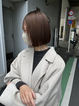 サロンドミルク 溝の口店(salon de MiLK) 20代30代40代/ボブ/ミニボブ/切りっぱなし［溝の口］