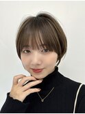 ウザバング　小顔補正立体カット　こなれヘア　おおばたける