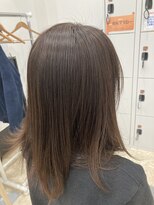 ビーズカラーイオン 酒田南店&nbsp;大人可愛いグレージュブラウン