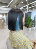 インナーカラー　ミズイロ