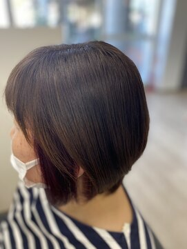 バンビ 大矢野店( Bambi) ショートボブ(アメリカンチェリー)