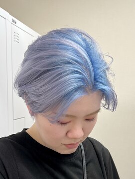 プネル(punel) シルバー×ルーツブルー 久保山担当