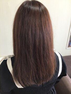 フープ(hoop) ピンクブラウン系トリートメントカラー