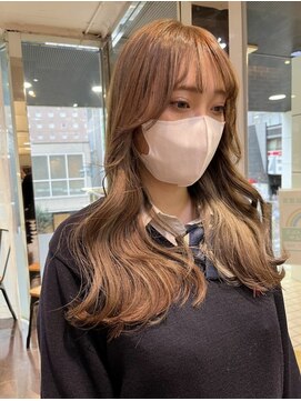 ヘアーアンドメイク ビス(HAIR&MAKE bis) 明るすぎない透明感ベージュ♪【多田華歌】