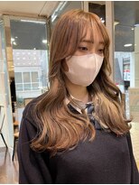 ヘアーアンドメイク ビス(HAIR&MAKE bis) 明るすぎない透明感ベージュ♪【多田華歌】