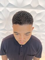 銀座マツナガ 浅草店&nbsp;【バーバースタイル】フェード/濡れパンショートパーマ