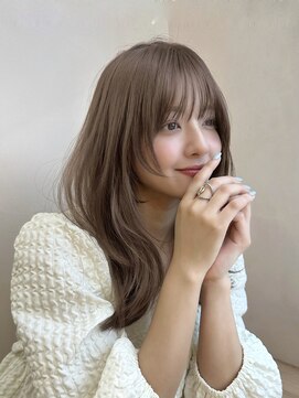 ウェイズトウキョウ 新宿店(Ways TOKYO) シークレットハイライトで作るくすみベージュ