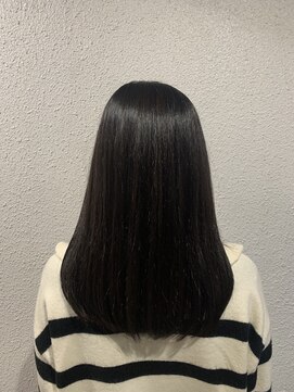 リバティ 吉祥寺(Liberty) 酸性ストレート×艶髪ミディアムスタイル