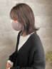 カット＋イルミナカラー＋ローズオイルTR￥8800