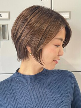 プルーヴ 秋葉原(prove) 30代40代大人女性/前髪ありショートボブ/ショートヘア/髪質改善