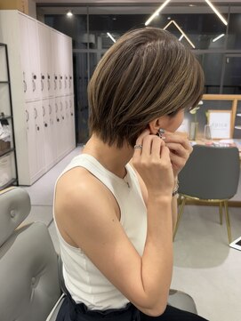 ルッカヨドヤバシ(RUCCA yodoyabashi) ハイトーンショート[トリートメント/ハイライト/ブリーチ/本町]