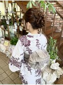 浴衣着付けandヘアセット