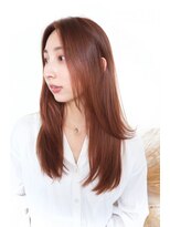 クレドガーデン 柏(CRED GARDEN) 髪質改善大人可愛いストレートロング艶バイオレット20代30代40代