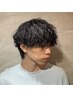 【ヘアケアコース】カット＋パーマ＋薬剤除去＋システムケア　￥14,600