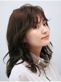 ブリーチなしダブルカラー透明感のあるココアブラウン