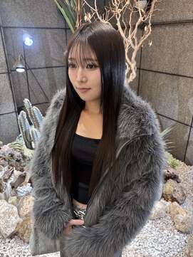 ゼスト フィーノ(ZEST fino) 【Sanae.】透明感オリーブグレージュ×髪質改善トリートメント