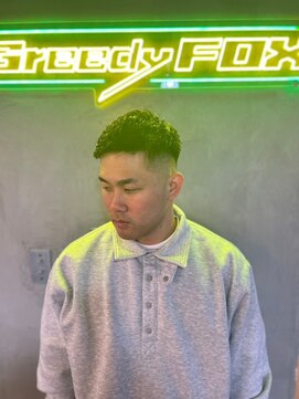 グリーディーフォックス 代々木(Greedy FOX) 波巻き/ハイライト/マッシュパーマ/ウルフ[シェービング]