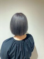 ヘアーデザイン シーベル(HAIR DESIGN SEA BELLE)&nbsp;2ブリーチ×グレー！instagram:@0730_ysnr.t