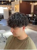 ショートツイストスパイラル【メンズパーマ】