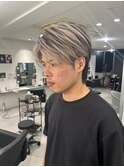 波巻きツイストスパイラルパーマ/フェザーパーマ/眉毛/メンズ