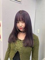 ロテ 名古屋 名駅店(Lote.)&nbsp;ホワイトグレージュ/デジタルパーマ/チェリーブラウン