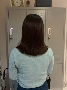 スイヘアデザイン 久留米(suii.. hair design) 切りっぱなし/yurina