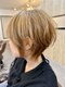 シンミ(SHinmi)の写真/お客様に合うオーダーメイドの仕上がり♪似合わせカット×髪質改善でどこから見ても綺麗なショートヘアに◎