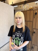 ブランカヘアー 西尾(BLANCA HAIR) ブロンド
