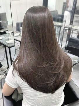 エル バイ アンキシム(elu by AHNKISM) 【韓国ヘア】レイヤーカット/顔まわりカット/艶髪/心斎橋