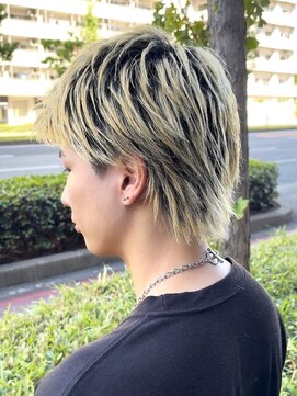 ノイセル(Noisyle) スペインカール/スパイキーショート/フェザーパーマ/北堀江☆