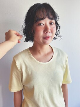 ソワカ(sowaka) ボブ/くるくるパーマ/