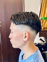 グレイスフルバーバーロンドン 大宮店(Graceful Barber London)&nbsp;【30代 男性】ロンドン七三フェード（大宮/バーバー）