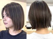 エルヘアメゾン(el. hair maison)の雰囲気（*360°どこから見ても可愛いボブ【ハイライト】で立体感を◎*）