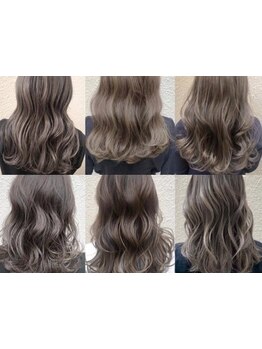 北千里駅6分【ダブルカラー/インナーカラーでなりたいが叶う☆】流行りの韓国風の透明感カラーもお任せ！