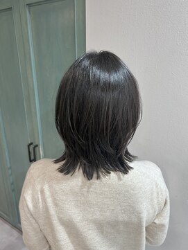 ヘアサロン ナノ(hair salon nano) くびれボブ/外ハネヘア/髪質改善/黒髪/30代/40代/大人かわいい