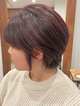 チェリーレッド×ショート【Luon./ルオン/東松山】