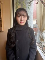 フェイバー 赤坂店(FAVOR) ロングヘアを活かしたカチモリハーフアップ