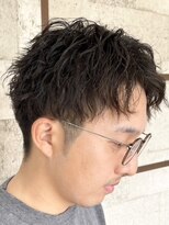 シザーズ(SCISSORS) ツイストスパイラルパーマ/メンズショート