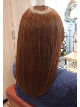 エイゼット バンビーニ 川越(AZ bambini) 【鈴木みどり】シアーベージュ【髪質改善カラー】