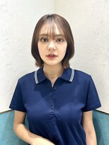 ロンド レイ 立川(Lond Ray)&nbsp;ラテグレージュ/レイヤーボブ/韓国巻き/結べるレイヤー/立川