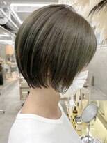 スー 自由が丘(suu)&nbsp;大人ショートボブ丸みショートカットマッシュショート前髪あり