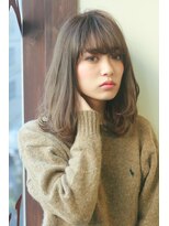 キー(kｅｙ)&nbsp;アッシュベージュ×セミディ