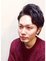 プレミアムバーバー 赤坂店(PREMIUM BARBER produce by HIRO GINZA)&nbsp;ナチュラルモテ形状記憶パーマ＜赤坂＞＜理容室＞