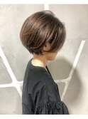 丸みショートボブ