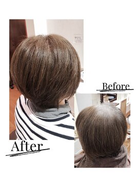 フラワーズビィーオーディー(FLOWERS BOD) 白髪染めを使わないグレーカラー 秋カラー