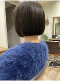 まとまるボブ×柔らかベージュ　Sac.栃木優佑