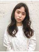 ナチュラルウェーブ 大人ロング デジタルパーマ