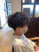 ブランシェ 高蔵寺店(BRANCHE)&nbsp;マッシュ×無造作スパイラル【北川】